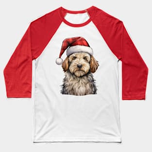 Labradoodle Christmas Baseball T-Shirt